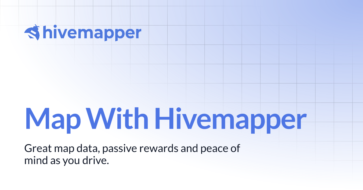 Map With Hivemapper | Hivemapper Docs